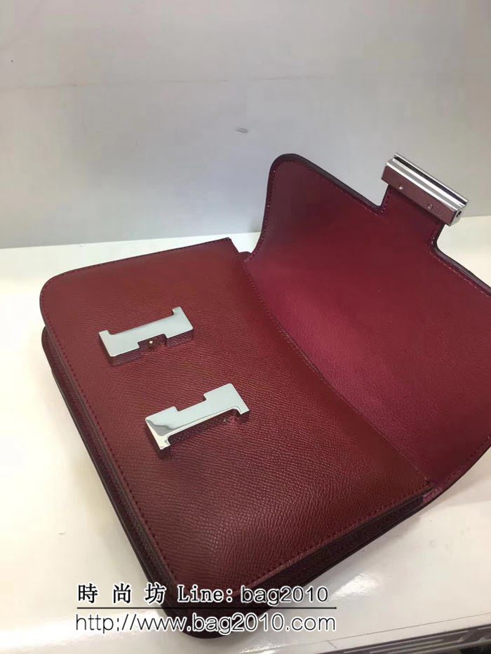 愛馬仕Hermes 手掌紋牛皮空姐包 單肩斜挎包 0AM1312